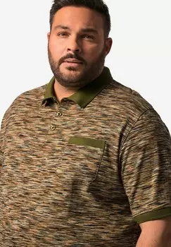 Рубашка поло HALBARM BAUCHFIT BIS GR BOSTON PARK, темно-зеленый