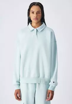 Рубашка поло HALF BUTTONED SCRIPT SHOP Champion, мятный