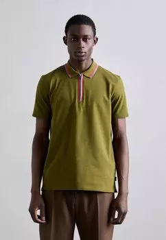 Рубашка поло HALF ZIP PS Paul Smith, хаки