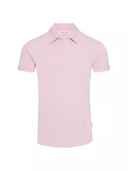 Рубашка поло Happy Capsule Sebastian Orlebar Brown, розовый