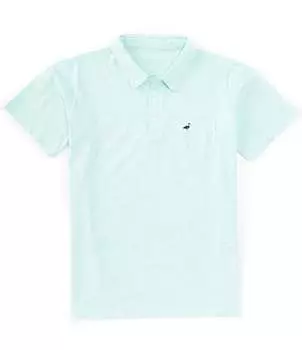 Рубашка-поло Harrison с короткими рукавами и карманами для больших мальчиков 8–16 лет, правильно завязанная Properly Tied, зеленый