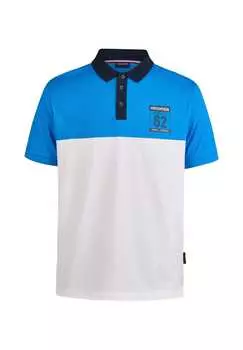 Рубашка поло Hechter Paris, цвет cornflower