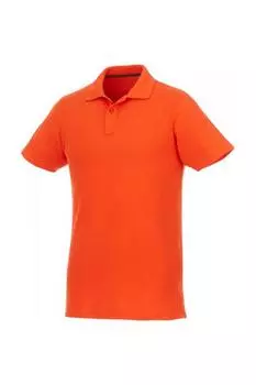 Рубашка поло Helios с короткими рукавами Elevate, оранжевый