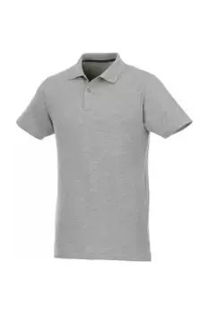 Рубашка поло Helios с короткими рукавами Elevate, серый