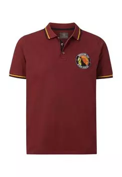 Рубашка-поло HENTTE JAN VANDERSTORM, цвет Dunkelrot