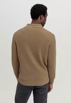 Рубашка поло hessnatur, коричневый