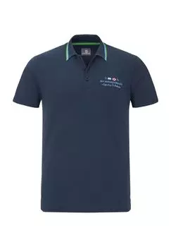 Рубашка-поло HJORD JAN VANDERSTORM, темно-синий