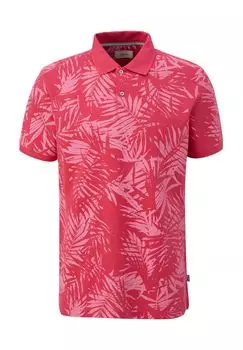 Рубашка-поло, хлопок, мужская S.Oliver, цвет 33a2 Red