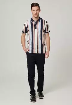 Рубашка-поло HOW DID WE LOSE IT WITH STRIPES 4funkyflavours, цвет multicoloured