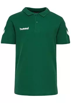 Рубашка-поло Hummel, цвет evergreen