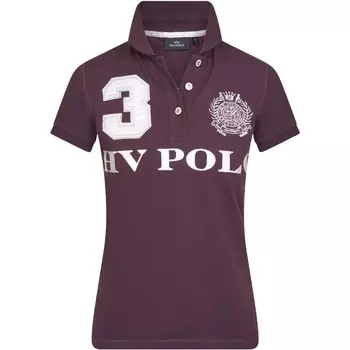 Рубашка-поло Hv Polo, цвет traubenlila/silber