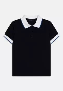 Рубашка-поло Il Gufo, цвет dark blue/white