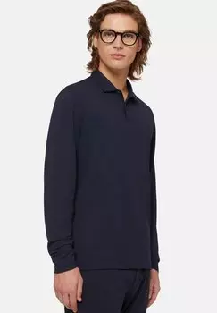 Рубашка поло IN PERFORMANCE Boggi Milano, синий