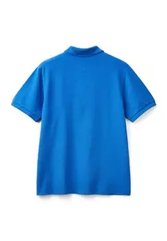 Рубашка поло IN STRETCH United Colors of Benetton, синий