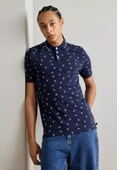 Рубашка поло INDICODE JEANS, темно-синий