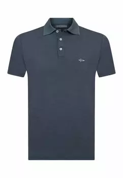 Рубашка-поло Interlok Short Sleeve Jacey Quinn, индиго