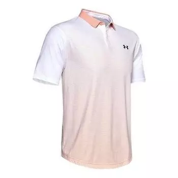 Рубашка поло iso-chill gradient polo shirt asia sizing 'white' Under Armour, белый