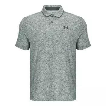 Рубашка поло iso chill polo shirt 'pitch grey' Under Armour, серый