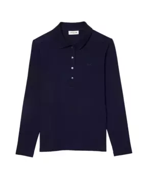 Рубашка-Поло It с элегантным вышитым логотипом Lacoste, синий