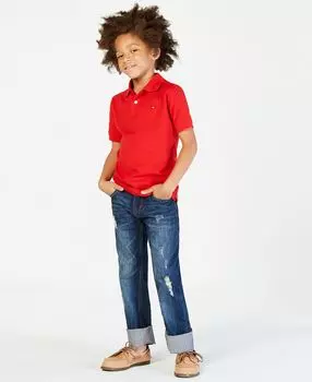Рубашка-поло Ivy стрейч для мальчиков для малышей Tommy Hilfiger