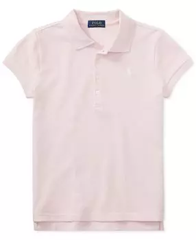 Рубашка поло из эластичного хлопка для больших девочек Polo Ralph Lauren