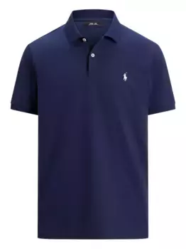 Рубашка-поло из эластичного хлопка RLX Ralph Lauren, синий