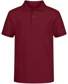 Рубашка-поло из эластичного материала с двойным пике для мальчиков Husky Uniform Nautica