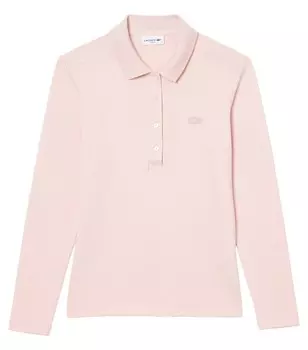 Рубашка-Поло из эластичного пике Lacoste, серый
