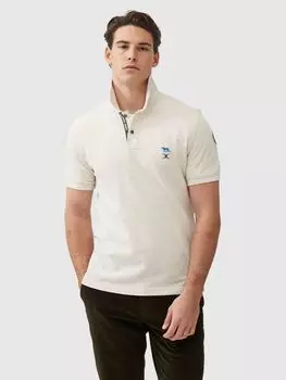 Рубашка-поло из австралийского хлопка Gilbert X Carisbrook Rodd & Gunn, сумерки