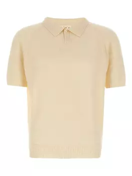 Рубашка поло из букле Ma'ry'ya, желтый