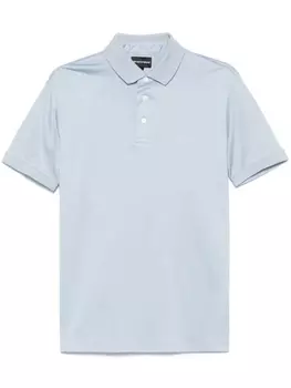 Рубашка поло из джерси Emporio Armani, синий