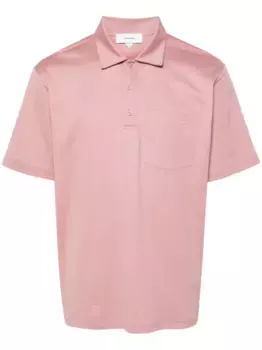 Рубашка поло из джерси Lardini, розовый