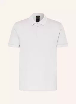 Рубашка поло из джерси Paddy Curved Regular Fit Boss, серый