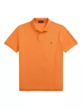 Рубашка поло из джерси POLO RALPH LAUREN, оранжевый