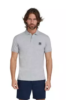 Рубашка-Поло из джерси с нашивками Raging Bull, серый
