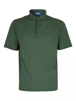 Рубашка-поло из хлопка Kired, зеленый