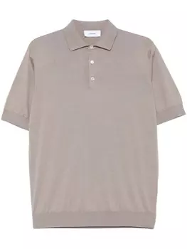 Рубашка-поло из хлопка Lardini, нейтральный