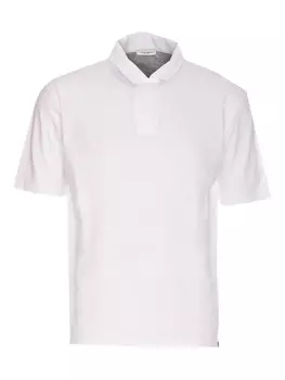 Рубашка-поло из хлопка Paolo Pecora, белый