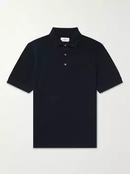 Рубашка поло из хлопка-пике MR P., черный