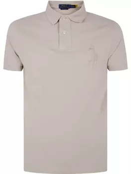 Рубашка-поло из хлопка Polo Ralph Lauren, серый