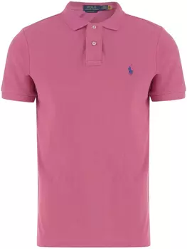 Рубашка-поло из хлопка Polo Ralph Lauren, розовый