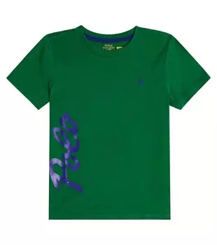 Рубашка поло из хлопка Polo Ralph Lauren, зеленый