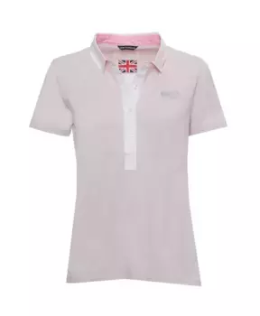 Рубашка Поло из хлопка с короткими рукавами Husky Original, розовый