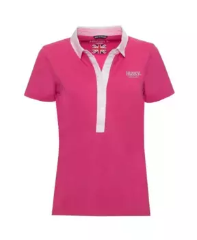 Рубашка Поло из хлопка с короткими рукавами Husky Original, розовый