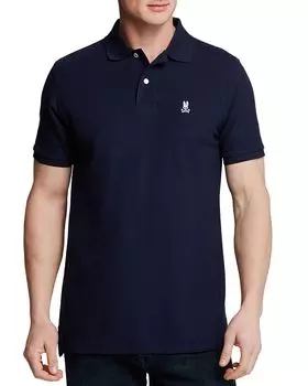 Рубашка-поло из хлопка с короткими рукавами стандартной посадки Psycho Bunny