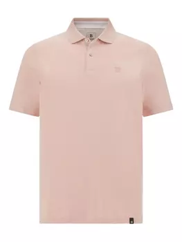 Рубашка поло из хлопкового пике Boggi Milano, розовый