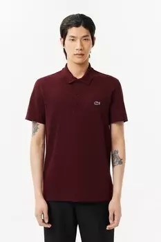 Рубашка поло из хлопковой смеси, стандартного кроя Lacoste, коричневый