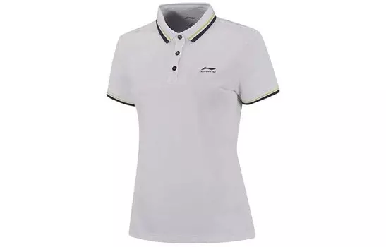 Рубашка поло из коллекции Sports Life, женская, белая Lining