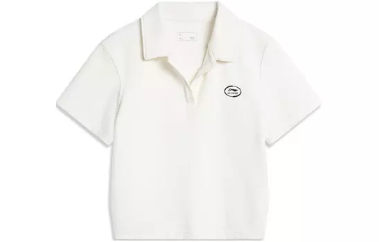 Рубашка поло из коллекции Sports Life, женская, молочно-белая Lining