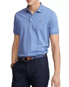Рубашка поло из мягкого хлопка классического кроя Polo Ralph Lauren, фиолетовый